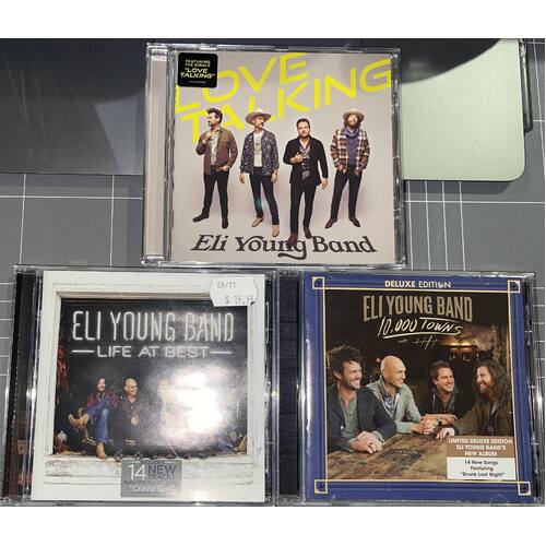 ELI YOUNG BAND - SET OF 3 CD'S COLLECTION 1