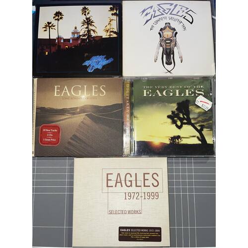 EAGLES - SET OF 5 CD'S COLLECTION 1