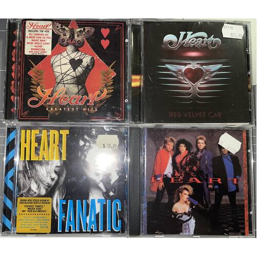 HEART - SET OF 4 CD'S COLLECTION 1