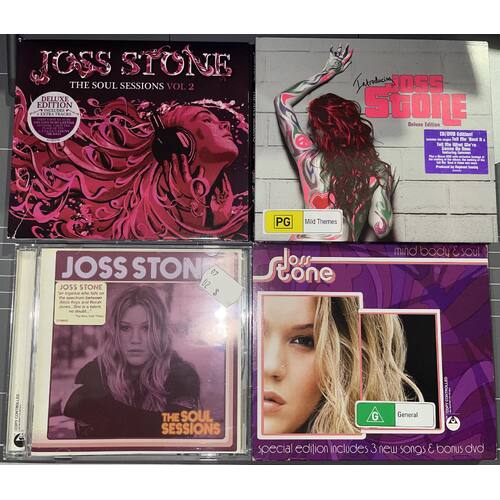 JOSS STONE - SET OF 4 CD'S COLLECTION 2