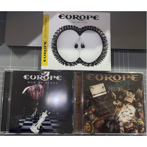 EUROPE - SET OF 3 CD'S COLLECTION 1