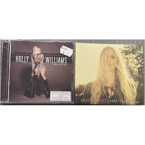 HOLLY WILLIAMS - SET OF 2 CD'S COLLECTION 1