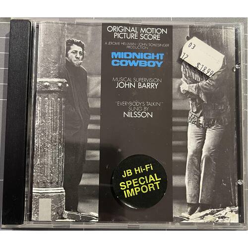 MIDNIGHT COWBOY ORIGINAL MOTION PICTURE SCORE CD (US IMPORT)