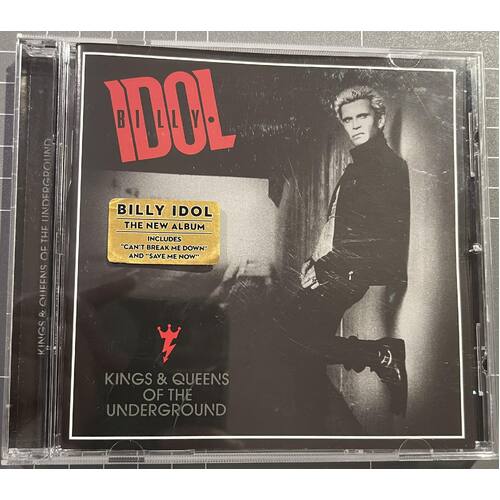 BILLY IDOL - KINGS & QUEENS OF THE UNDERGROUND CD COLLECTION 1
