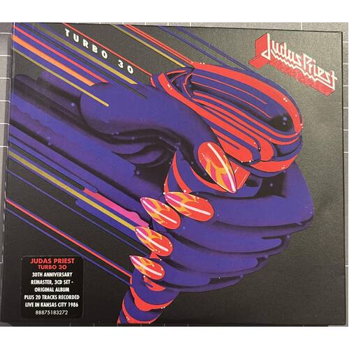 JUDUS PRIEST - TURBO 30 30TH ANNIVERSARY REMASTER 3 CD SET COLLECTION 3