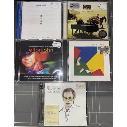 ELTON JOHN - SET OF 5 CD'S COLLECTION 3