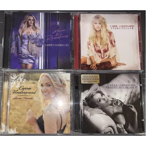 CARRIE UNDERWOOD - SET OF 4 CD'S COLLECTION 1