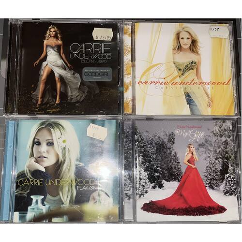CARRIE UNDERWOOD - SET OF 4 CD'S COLLECTION 2