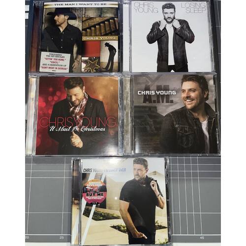 CHRIS YOUNG - SET OF 5 CD'S COLLECTION 1