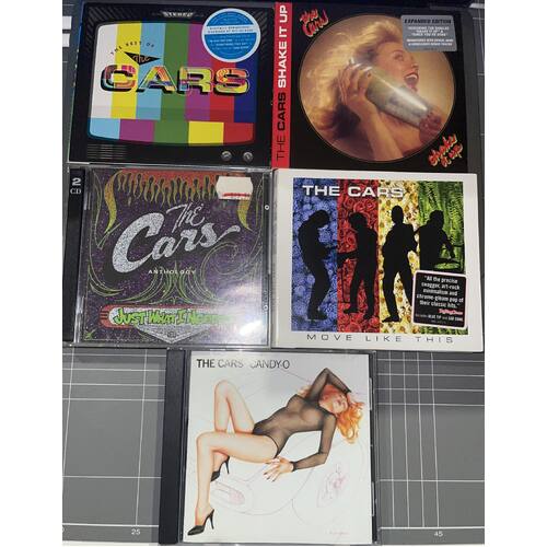 THE CARS - SET OF 5 CD'S COLLECTION 1