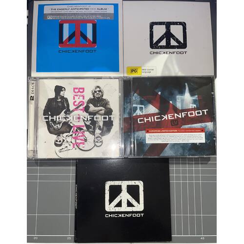 CHICKENFOOT - SET OF 5 CD'S COLLECTION 1