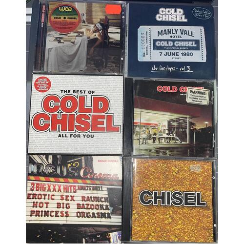 COLD CHISEL - SET OF 6 CD'S COLLECTION 2