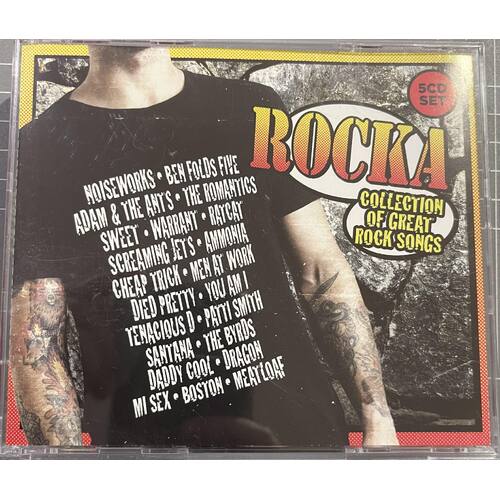 ROCKA 5 CD SET - COLLECTION OF GREAT ROCK SONGS