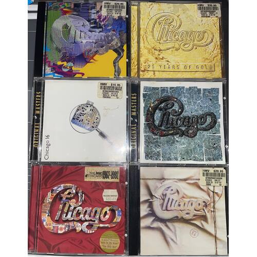 CHICAGO - SET OF 6 CD'S COLLECTION 4