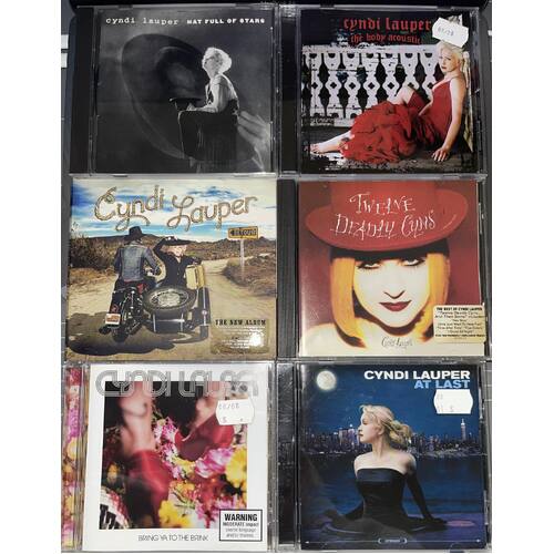 CYNDI LAUPER - SET OF 6 CD'S COLLECTION 2