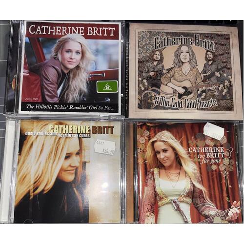 CATHERINE BRITT - SET OF 4 CD'S COLLECTION 1