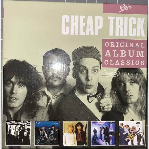 CHEAP TRICK - ORIGINAL ALBUM CLASSICS 5x CD'S COLLECTION 4