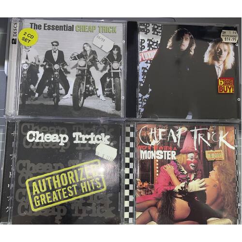 CHEAP TRICK - SET OF 4 CD'S COLLECTION 7