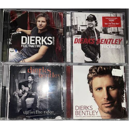 DIERKS BENTLEY - SET OF 4 CD'S COLLECTION 1