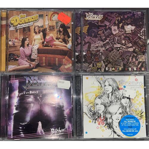 THE DONNAS - SET OF 4 CD'S COLLECTION 1