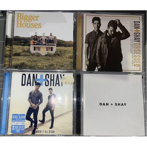 DAN + SHAY - SET OF 4 CD'S COLLECTION 1