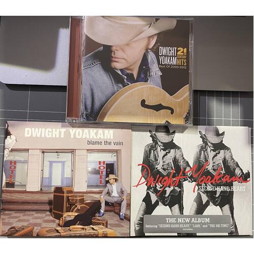 DWIGHT YOAKAM - SET OF 3 CD'S COLLECTION 1