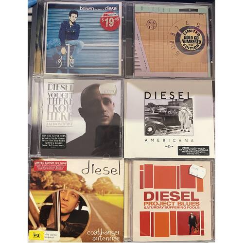 DIESEL - SET OF 6 CD'S COLLECTION 2