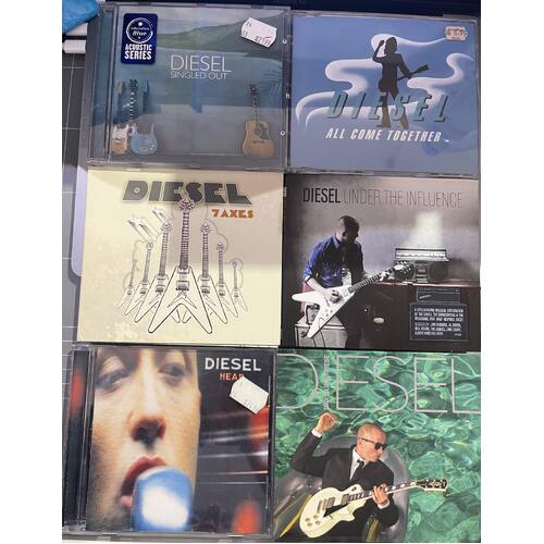 DIESEL - SET OF 6 CD'S COLLECTION 3