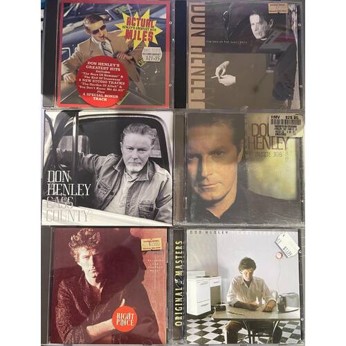 DON HENLEY - SET OF 6 CD'S COLLECTION 1