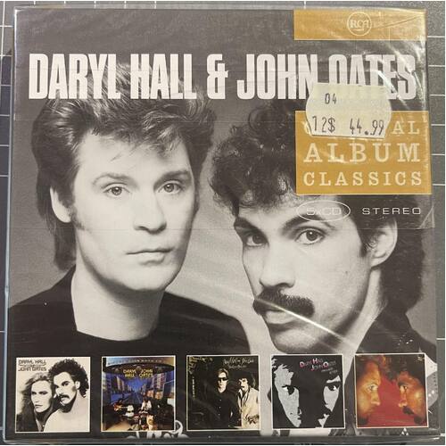 DARYL HALL & JOHN OATES - ORIGINAL ALBUM CLASSICS 5 x CD (BRAND NEW SEALED) COLLECTION 3