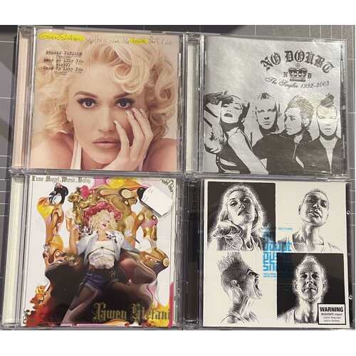 GWEN STEFANI SET OF 4 CD'S COLLECTION 1