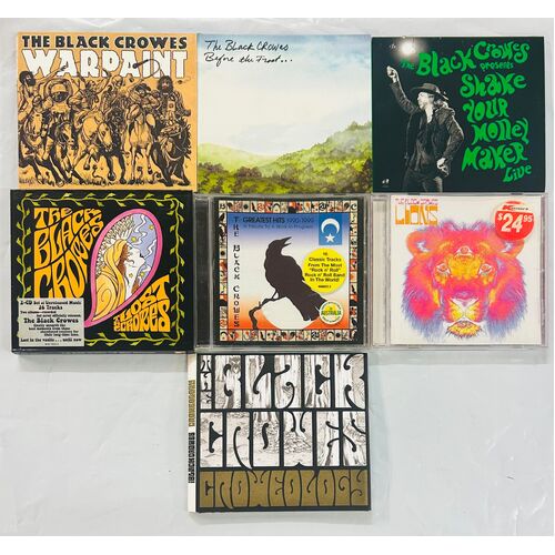 The Black Crowes- set of 7 cd collection 1