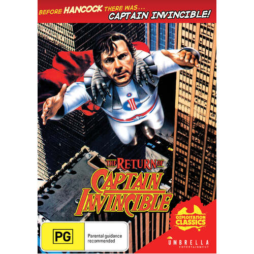 THE RETURN OF CAPTAIN INVINCIBLE DVD