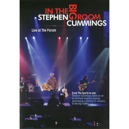 STEPHEN CUMMINGS In The Big Room AUSSIE DVD & CD 2007