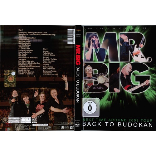 Mr Big - Back To Budokan Tour  [DVD, 2009]