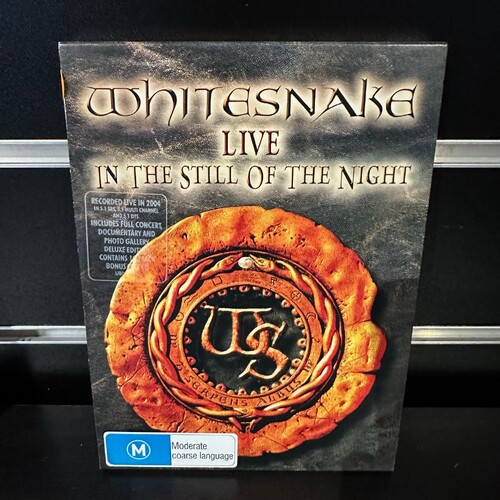 WHITESNAKE - LIVE In The Still Of The Night - 2 DVD  PAL - GC