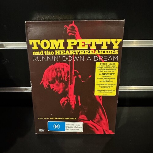 TOM PETTY AND THE HEARTBREAKERS - RUNNIN' DOWN A DREAM DVD - ALL REGIONS - GC