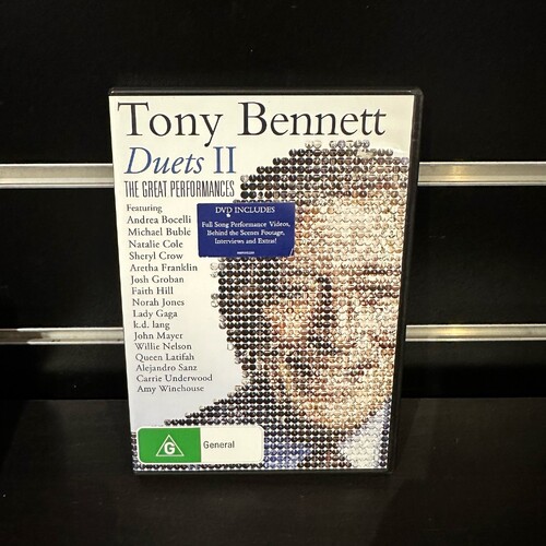 TONY BENNETT - DUETS 2 - DVD - GC