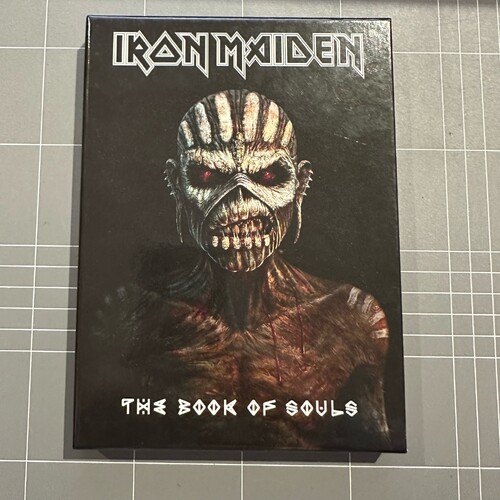 The Book of Souls | Iron Maiden (2 CD, 2015) Casebound Book Edition