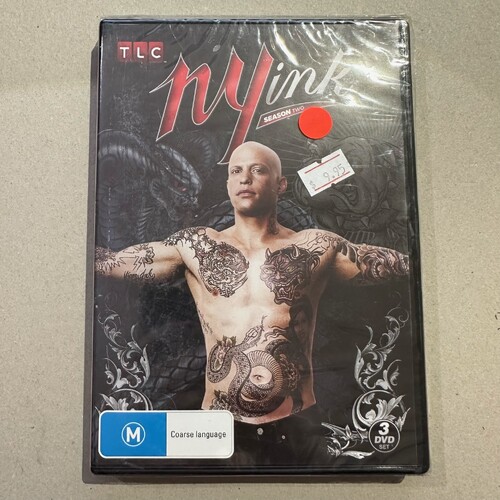 NY INK - SEASON 2  (DVD, R4, 20129) NEW & SEALED