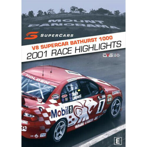 V8 Supercar Bathurst 1000 - 2001 Race Highlights DVD - NEW AND SEALED