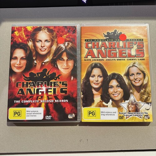 CHARLIE'S ANGELS: SEASON 2 & SEASON 3 on DVD - REGION 4