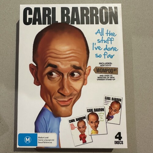 CARL BARRON: All The Stuff I've Done So Far - DVD - 4-Disc Set