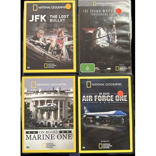 NATIONAL GEOGRAPHIC - POLITICAL BUNDLE - 4 DVD's