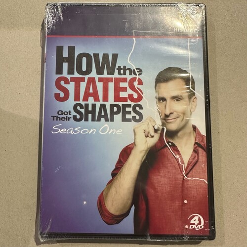 HISTORY CHANNEL - How the States Got Their Shapes: Season 1 (DVD 4 DISC) NEW!!