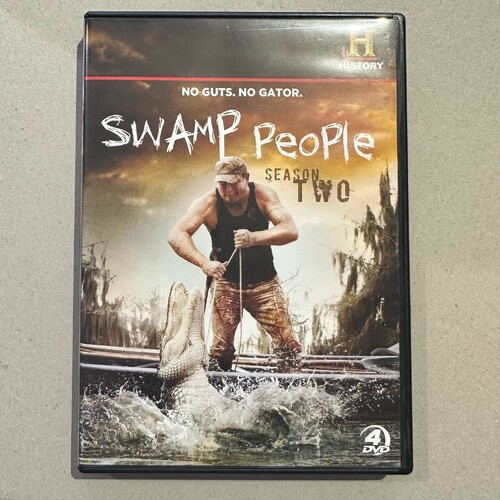 SWAMP PEOPLE: Season 2 DVD - 4 DISC - 2011 History Channel