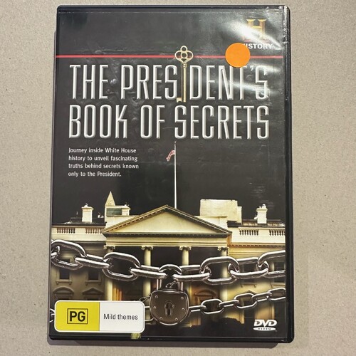 The Presidents Book of Secrets - History - DVD - Region 4