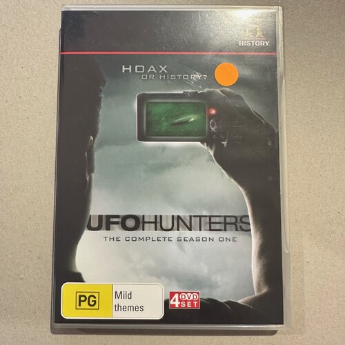 UFO Hunters : Season 1 (DVD, 4-Disc Set) Hoax or History. REGION 4 - HISTORY