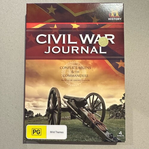 Civil War Journal - The Conflict Begins & The Commanders (DVD, 1993) Region 4