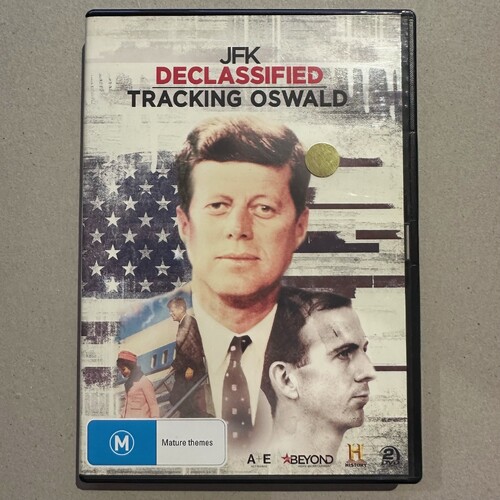 JFK Declassified - Tracking Oswald DVD (2 Disc Set) Region 4 - 2017